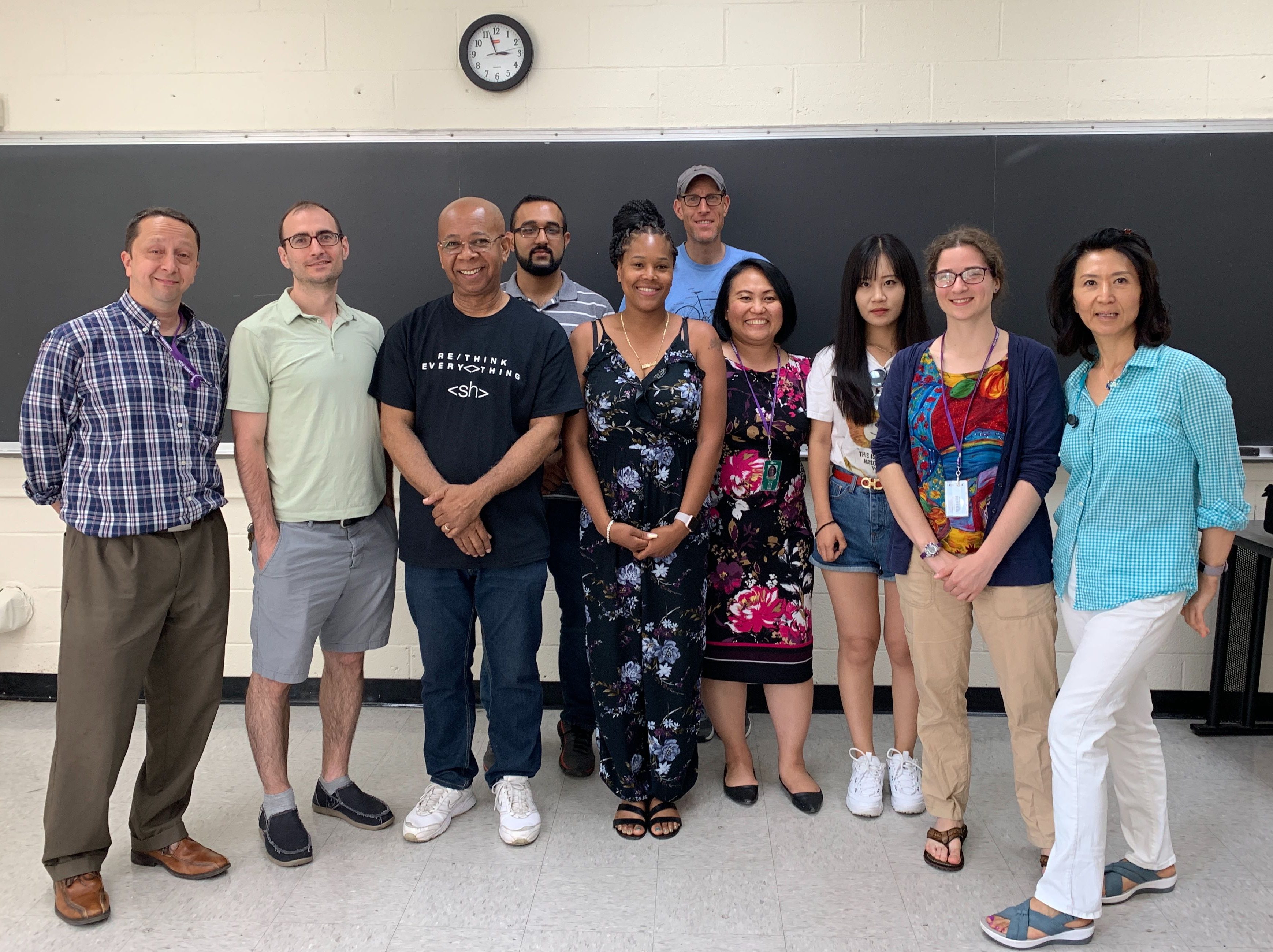 2019 Summer Teachers